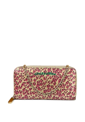 Louis Vuitton Pre-Owned Zippy Stephan Sprouse chain wallet - Neutrals
