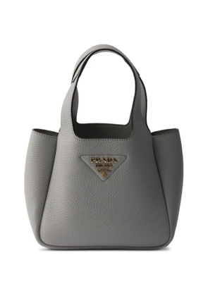 Prada leather tote bag - Grey