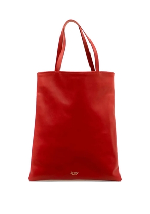 LA ROSE leather tote bag - Red