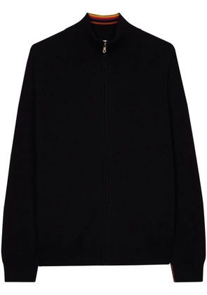 Paul Smith cashmere zip-up cardigan - Black