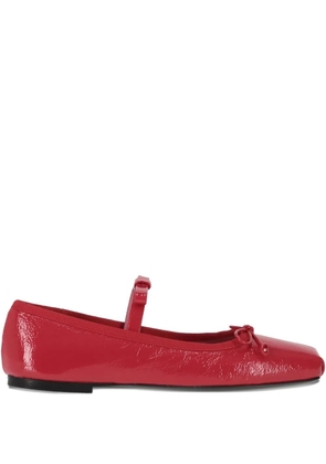 Vivetta bow-detail ballet flats - Red