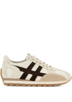 Hogan leather sneakers - Neutrals
