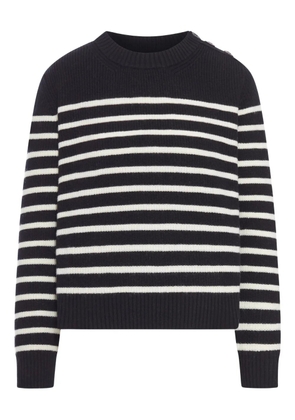 Roberto Collina striped sweater - Black