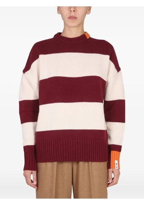 RIGHT FOR striped jumper - Red