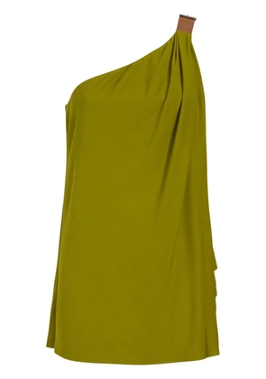 Alberta Ferretti one-shoulder dress - Green