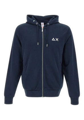 Sun68 zip-up hoodie - Blue