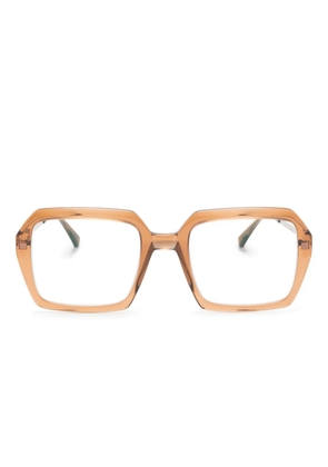 Mykita Vanilla square-frame glasses - Brown