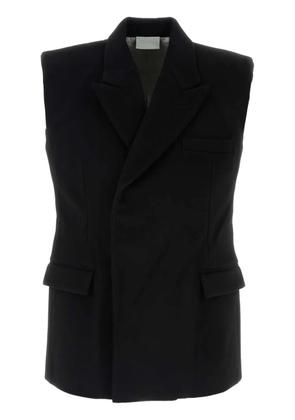 VTMNTS sleeveless wool jacket - Black