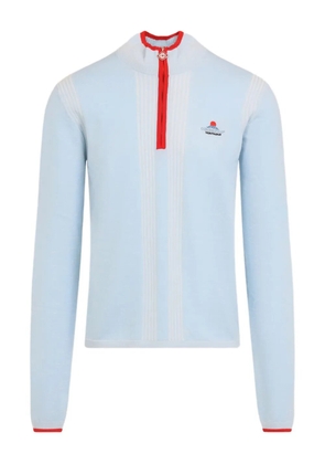 Casablanca half-zip striped sweater - Blue