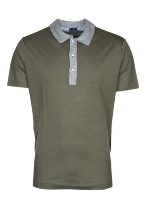 Paul & Shark contrast-collar polo shirt - Green