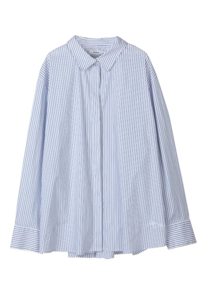 Stylein striped flared shirt - Blue