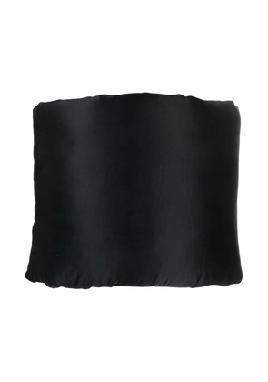 Rick Owens padded silk scarf - Black