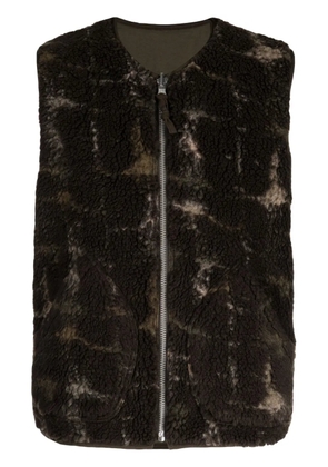 YMC Utah round-neck waistcoat - Green