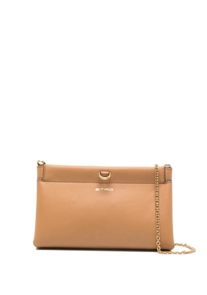 ETRO mini Talk clutch bag - Neutrals
