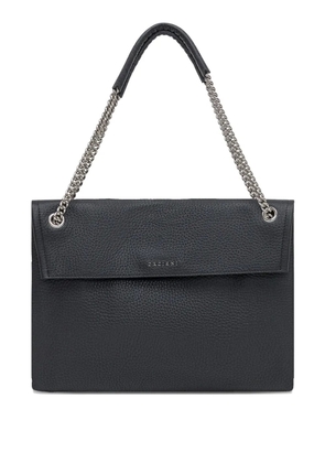 Orciani medium Venus Soft chain-strap leather shoulder bag - Black