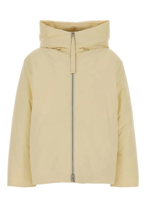 Jil Sander hooded puffer jacket - Neutrals
