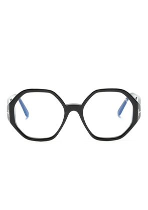 TOM FORD Eyewear geometric-frame glasses - Black
