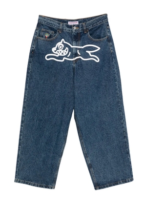 ICECREAM dog-motif jeans - Blue