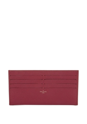 Louis Vuitton Pre-Owned Felicie Insert calfskin card holder - Red