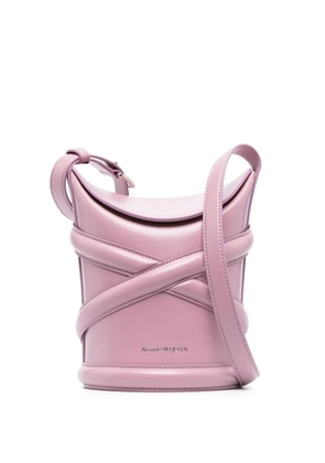 Alexander McQueen The Curve bucket bag - Pink