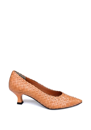 La-Rose Carol woven pumps - Orange