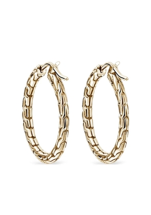 John Hardy 14K yellow gold JH Essential 22MM hoop earrings