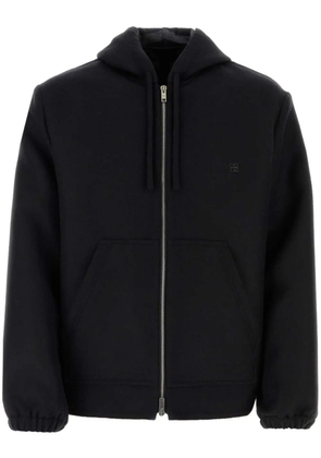 Givenchy zipped drawstring sweatshirt - Black