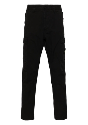 Stone Island tapered cargo trousers - Black