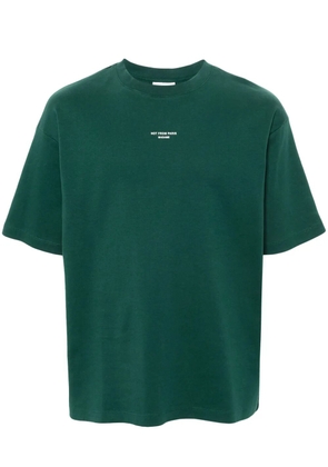 Drôle De Monsieur Le T-shirt Slogan Classique top - Green