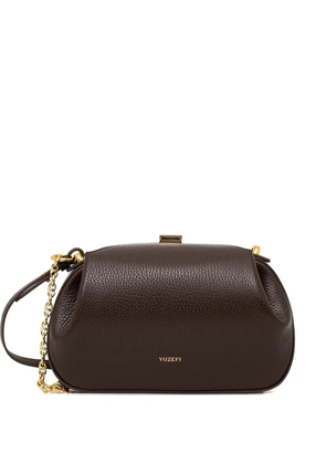 Yuzefi Oyster clutch bag - Brown