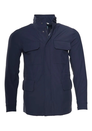 Kiton Yari flap-pockets jacket - Blue