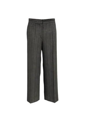 Antonelli pinstriped trousers - Grey