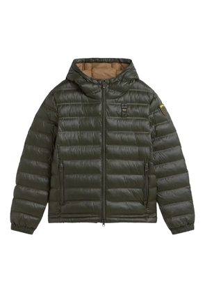 Blauer hooded quilted jacket - Green