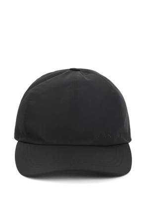 Canali logo strap baseball hat - Black