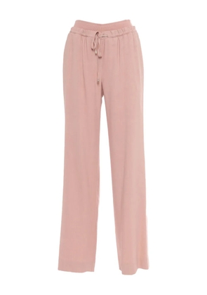 Lorena Antoniazzi drawstring-waist trousers - Pink