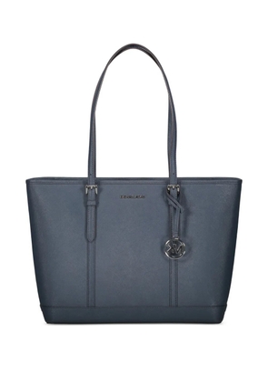 Michael Kors Jet Set leather buckle tote bag - Blue