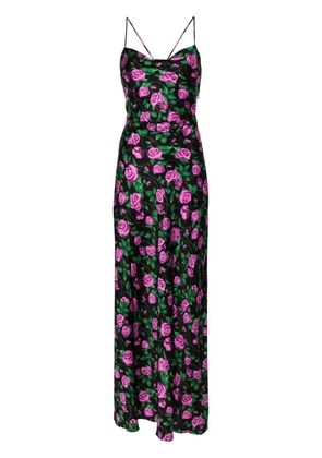 Chiara Ferragni floral maxi dress - Black