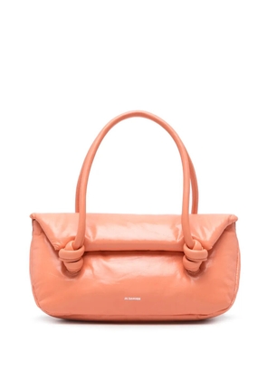 Jil Sander small padded tote bag - Orange