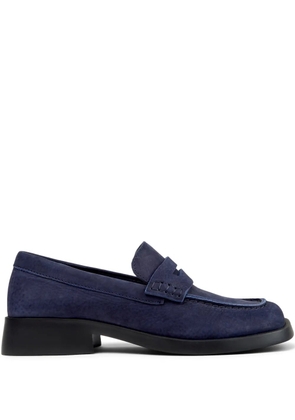 Camper Dana suede loafers - Blue
