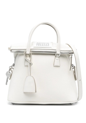 Maison Margiela mini 5AC Classique top-handle bag - White