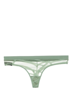 Marlies Dekkers The Illusionist mesh thong - Green