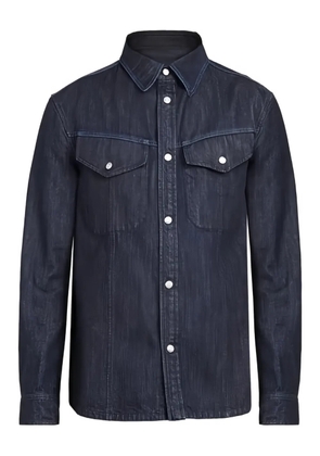 Ferragamo flap-pocket cotton jacket - Blue