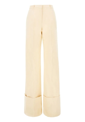 Del Core cotton trousers - Neutrals