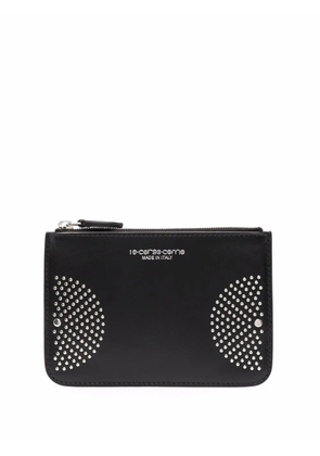 10 CORSO COMO stud-embellished wallet - Black