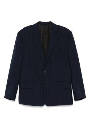 Balenciaga striped blazer - Blue