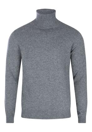 Malo turtleneck long-sleeve sweater - Grey