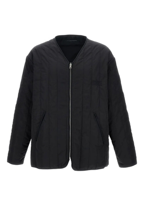 MM6 Maison Margiela reversible quilted padded jacket - Black