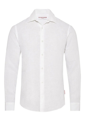 Orlebar Brown Giles linen shirt - White