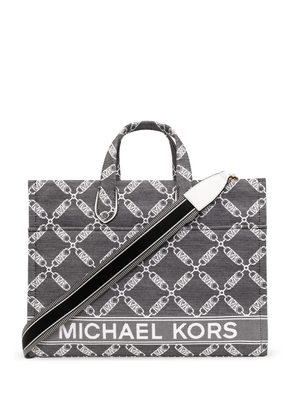 Michael Michael Kors Gigi cotton tote bag - Black