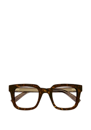 Dunhill havana square-frame sunglasses - Brown